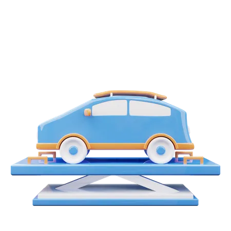 Car Lifter  3D Icon