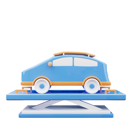 Car Lifter  3D Icon