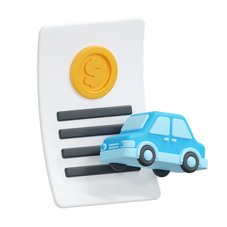 Car Loan  3D Icon
