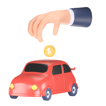 Car Loan  3D Icon