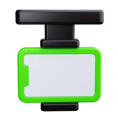 Car Mount  3D Icon