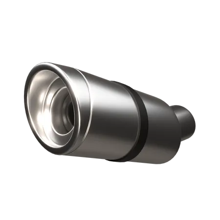 Car Muffler  3D Icon