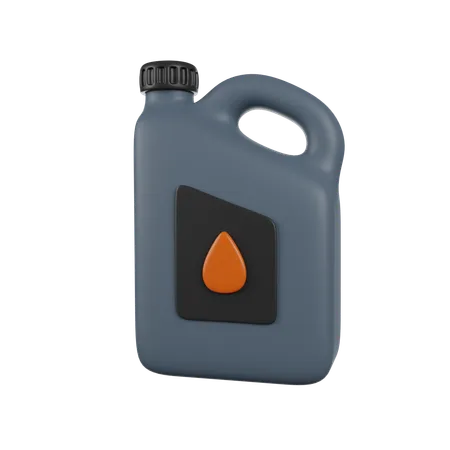 Car Oil Can  3D Icon