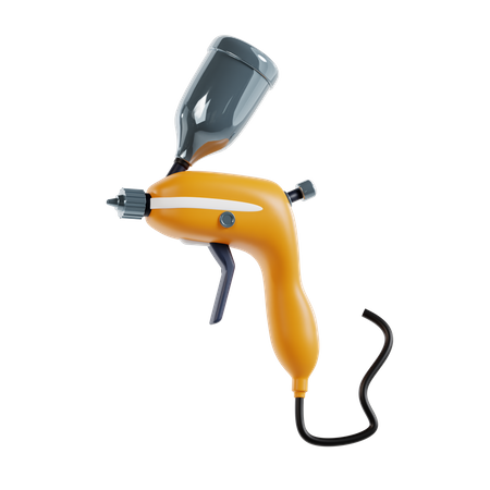 Car Painting  3D Icon