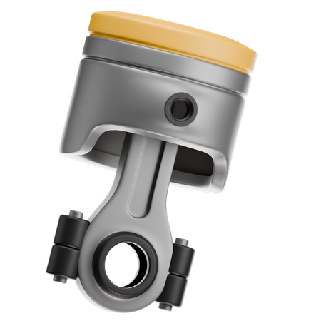 Car Piston  3D Icon