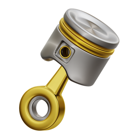 Car Piston  3D Icon