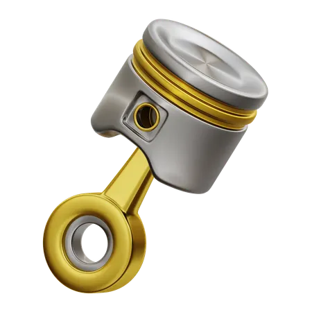 Car Piston  3D Icon
