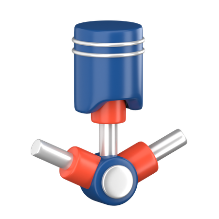 Car Piston  3D Icon