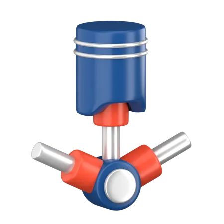 Car Piston  3D Icon