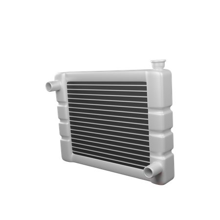 Car Radiator  3D Icon