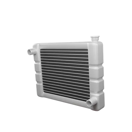 Car Radiator  3D Icon