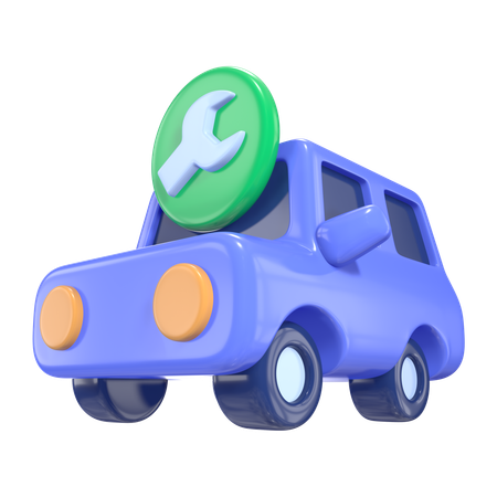 Car Repair  3D Icon