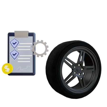 Car Repair  3D Icon