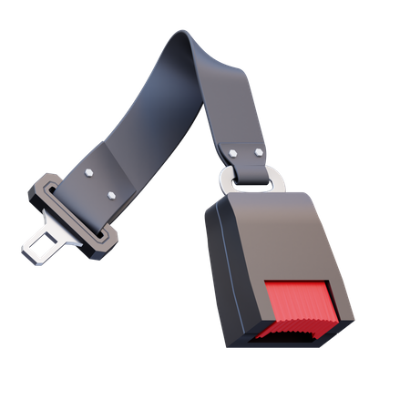 Car Safety Belt  3D Icon