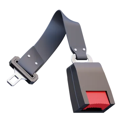 Car Safety Belt  3D Icon