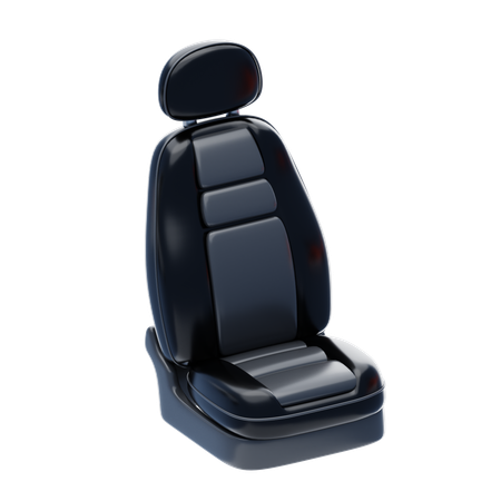 Car Seat  3D Icon