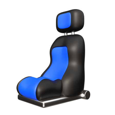 Car Seat 3D Icon