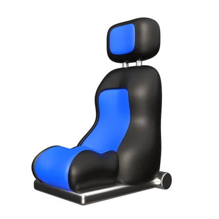 Car Seat 3D Icon