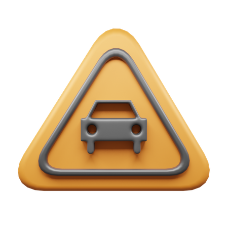 Car Sign  3D Icon