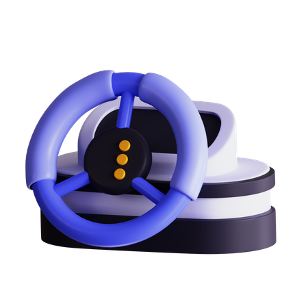 Car Simulator  3D Icon