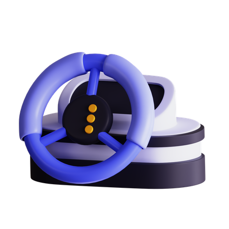 Car Simulator  3D Icon
