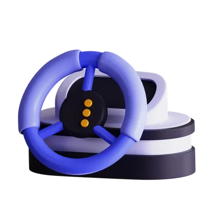Car Simulator  3D Icon
