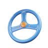car steering emoji 3d
