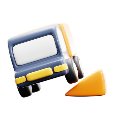 Car Tilt  3D Icon