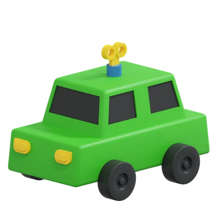 Car Toy 3 D Icon Kids Toys Illustration 3D Icon