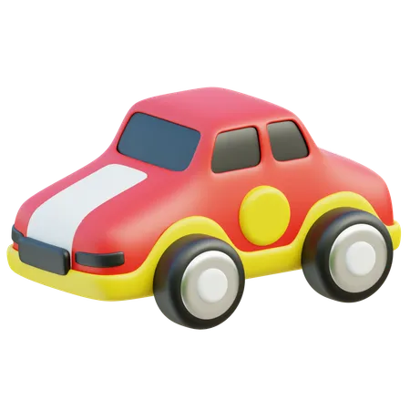Dynamic 3 D Car Toy Ready For Adventures 3D Icon