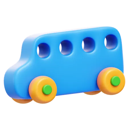 Kid Toys Playground 3 D Icons Set 3D Icon