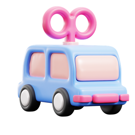 Car Toy  3D Icon