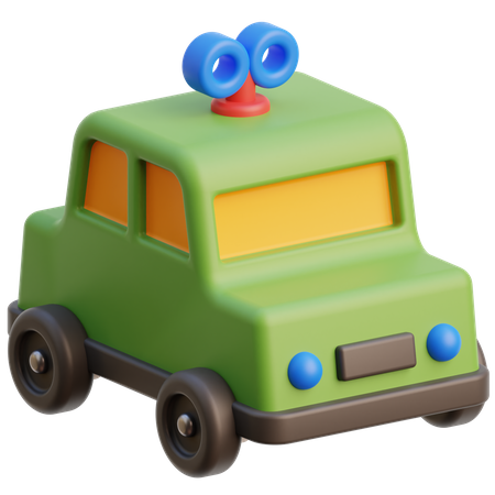 Car Toy  3D Icon