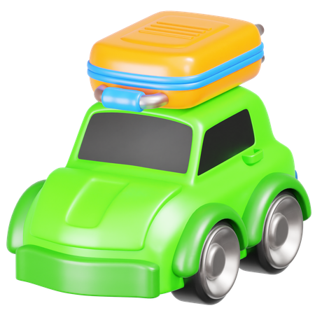 Car Travel  3D Icon