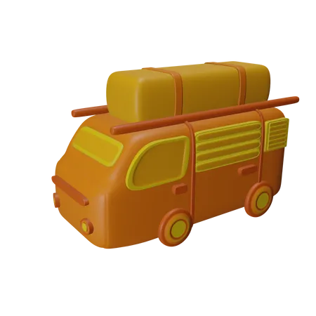 Car Travel  3D Icon
