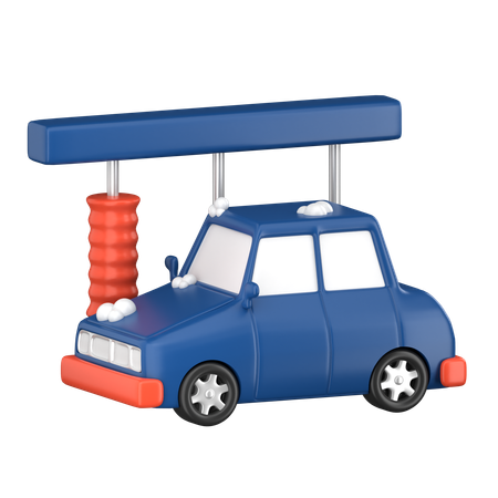 Car Wash  3D Icon