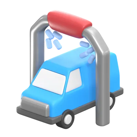 Car Wash Machine  3D Icon