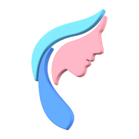 Face  3D Illustration