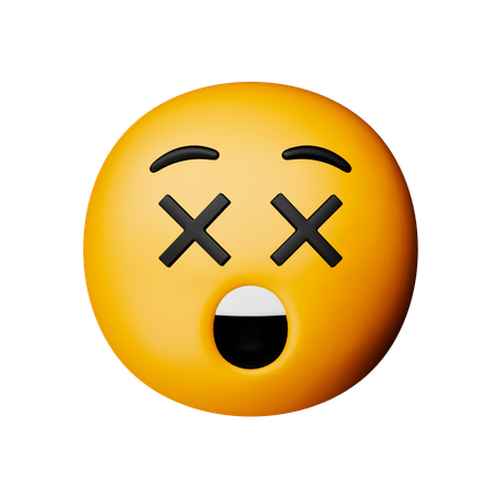 Emoji de cara con ojos tachados  3D Icon