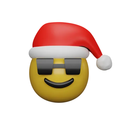 Emoji de cara genial  3D Emoji