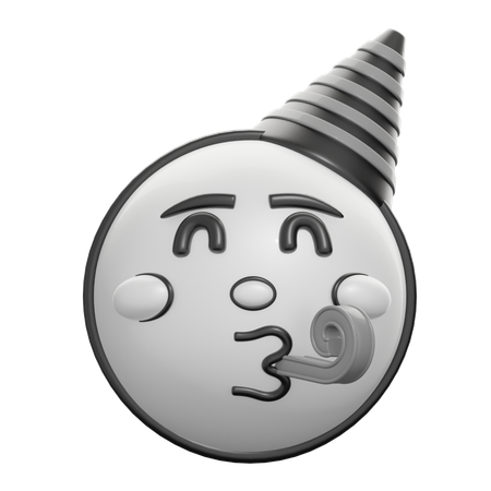 Cara de fiesta  3D Icon