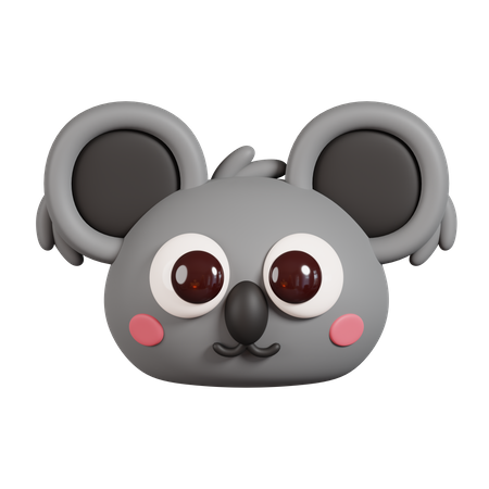 Koala lo hace  3D Emoji