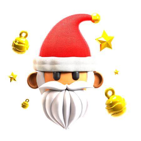 Papá Noel lo hace  3D Icon