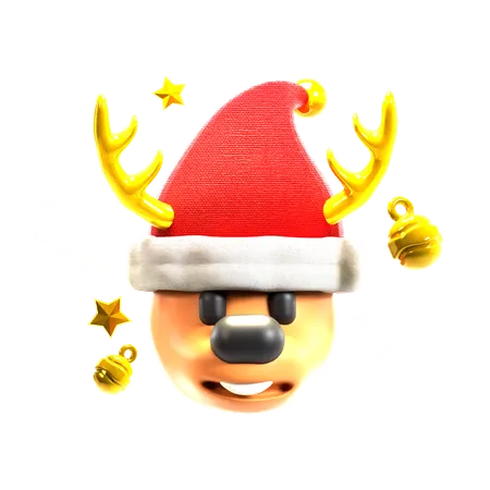 Conjunto De Iconos 3 D Especial Navidad 3D Icon
