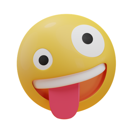 Cara graciosa  3D Emoji