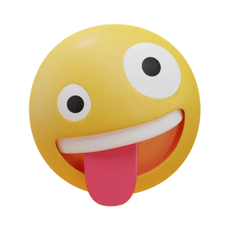 Cara graciosa  3D Emoji