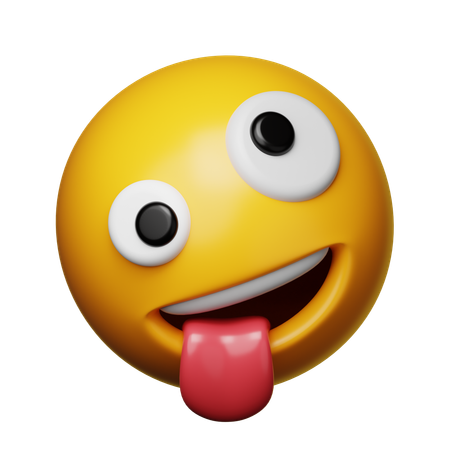 Emoji de cara graciosa  3D Icon