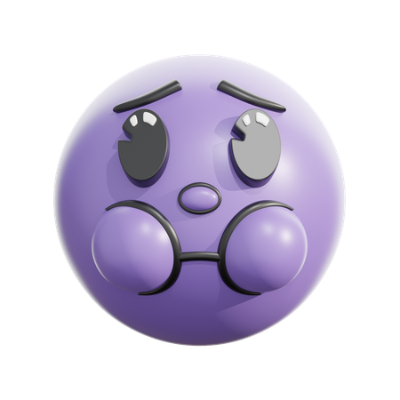 Cara enjoada  3D Icon
