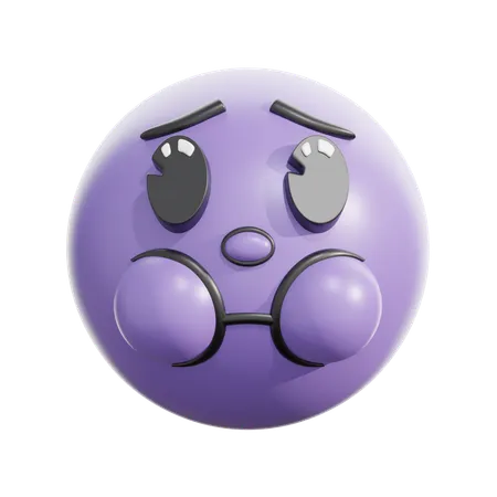 Cara enjoada  3D Icon