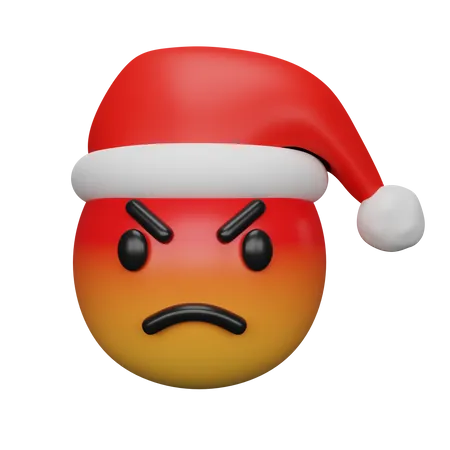 Cara enojada  3D Emoji